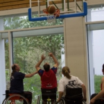 Training Rollstuhlbasketball des RSV Murnau