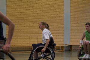 Training Rollstuhlbasketball des RSV Murnau