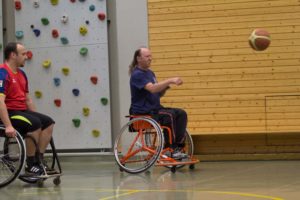 Training Rollstuhlbasketball des RSV Murnau