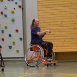 Training Rollstuhlbasketball des RSV Murnau