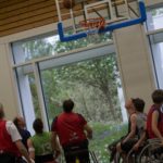 Training Rollstuhlbasketball des RSV Murnau