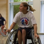 Training Rollstuhlbasketball des RSV Murnau