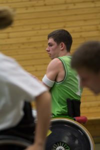 Training Rollstuhlbasketball des RSV Murnau