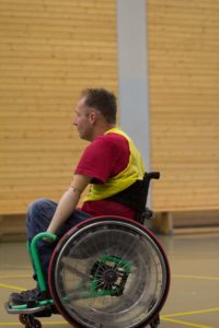 Training Rollstuhlbasketball des RSV Murnau