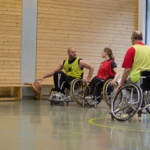 Training Rollstuhlbasketball des RSV Murnau