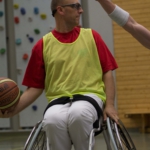 Training Rollstuhlbasketball des RSV Murnau