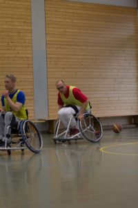 Training Rollstuhlbasketball des RSV Murnau