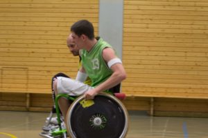 Training Rollstuhlbasketball des RSV Murnau