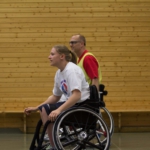 Training Rollstuhlbasketball des RSV Murnau