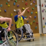 Training Rollstuhlbasketball des RSV Murnau