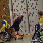 Training Rollstuhlbasketball des RSV Murnau