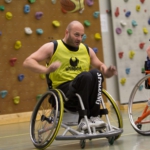 Training Rollstuhlbasketball des RSV Murnau