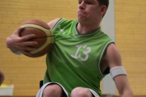 Training Rollstuhlbasketball des RSV Murnau