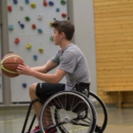 Training Rollstuhlbasketball des RSV Murnau