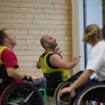 Training Rollstuhlbasketball des RSV Murnau