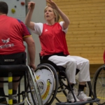 Training Rollstuhlbasketball des RSV Murnau