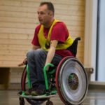 Training Rollstuhlbasketball des RSV Murnau