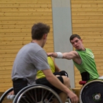 Training Rollstuhlbasketball des RSV Murnau