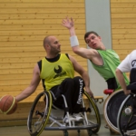 Training Rollstuhlbasketball des RSV Murnau