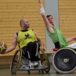 Training Rollstuhlbasketball des RSV Murnau