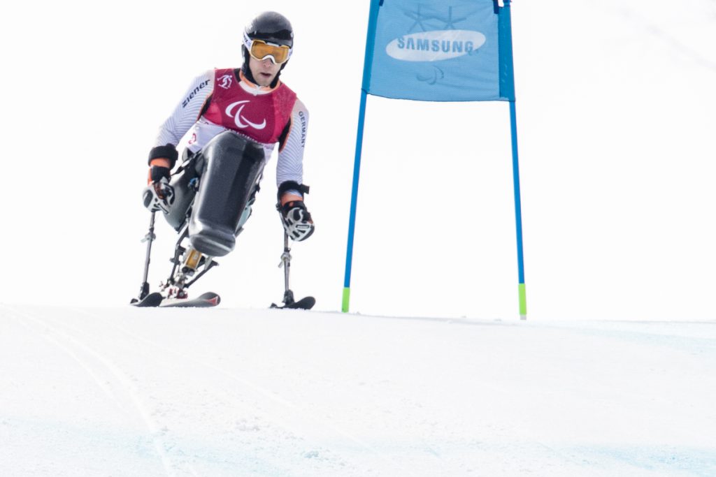 Georg Kreiter beim Training in PyeongChang