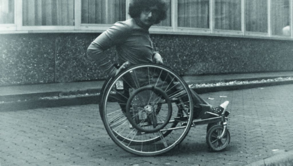 Rennrollstuhl 1979