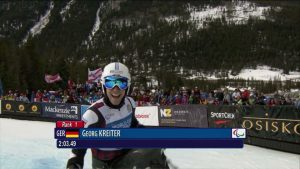 Georg Kreiter wird Monoski-Doppelweltmeister