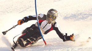 Georg Kreiter wird Monoski-Doppelweltmeister