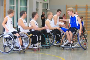 Tag der offenen Tür - Rollstuhlbasketball