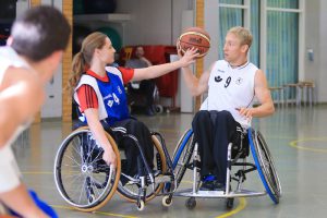Tag der offenen Tür - Rollstuhlbasketball