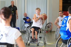 Tag der offenen Tür - Rollstuhlbasketball