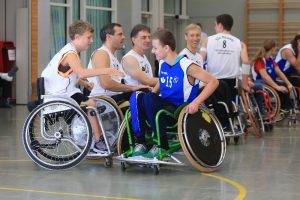 Tag der offenen Tür - Rollstuhlbasketball
