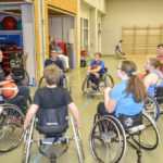 Jugendfördertraining 2018 des RSV Murnau in der Sporthalle des UKM