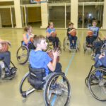 Jugendfördertraining 2018 des RSV Murnau in der Sporthalle des UKM