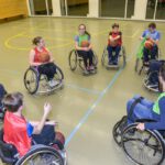 Jugendfördertraining 2018 des RSV Murnau in der Sporthalle des UKM