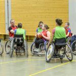 Jugendfördertraining 2018 des RSV Murnau in der Sporthalle des UKM