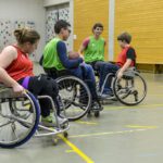 Jugendfördertraining 2018 des RSV Murnau in der Sporthalle des UKM